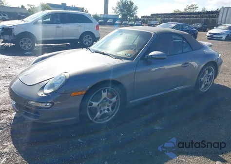 2005 Porsche 911 Carrera S из США, поврежденный, VIN WP0CB29965S765262